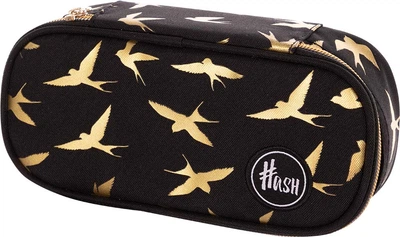 Пенал Hash AC5 Golden birds с эффектом золота