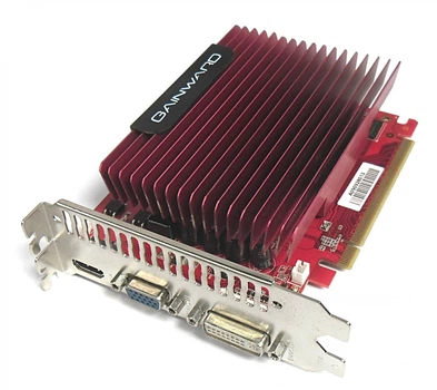 Видеокарта GAINWARD PCI-Ex NVidia GeFORCE 9400 GT 1 GB DDR2 ( 128 BIT ) ( DVI, VGA, HDMI ) Б/У
