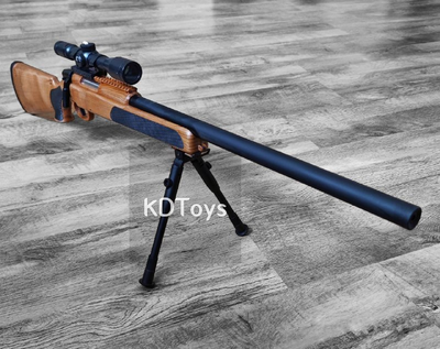 Іграшка снайперська гвинтівка розмір 110 см з кульками та прицілом Airsoft Gun ZM51 (приклад під дерево)