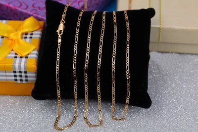 Цепь Xuping Jewelry фигаро 60 см 2 мм золотистая