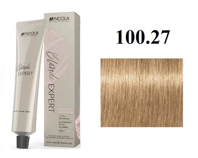 Стойкая перманентная крем-краска Indola 100.27 Жемчужно-фиолетовый Blonde Expert 60 мл
