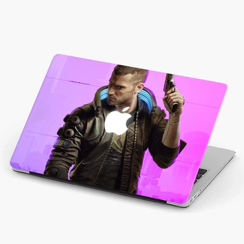 Чехол пластиковый для Apple MacBook Air 13 A1932 / A2179 Киберпанк 2077 (Cyberpunk 2077) макбук про case hard cover (9656-2180)