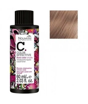 Деміперманентний барвник Nouvelle Liquid Toner 9.32 Дуже світлий блондин золотисто-фіолетовий 60 мл