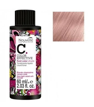 Деміперманентний барвник Nouvelle Liquid Toner 9.2 Дуже світлий фіолетовий блондин 60 мл