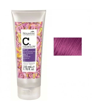 Маска для поддержания цвета волос Nouvelle Rev Up Color Refreshing Viola Фиолет 200 мл