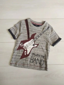 Футболка серая Rock George 86-92cм (40005950)