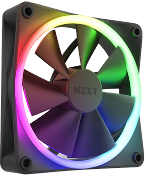 Chłodzenie NZXT RGB - pojedyncze F120RGB - 120 mm Czarny (RF-R12SF-B1)