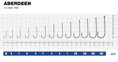 Крючок eXciter model Aberdeen № 7 (10 hooks)