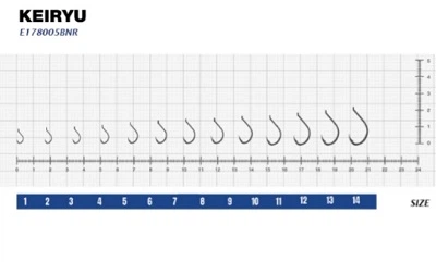 Крючок eXciter model Keiryu № 4 (14 hooks)