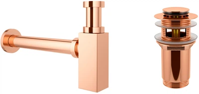 Сифон для раковины WELLSEE Drainage System 182112001 с донным клапаном