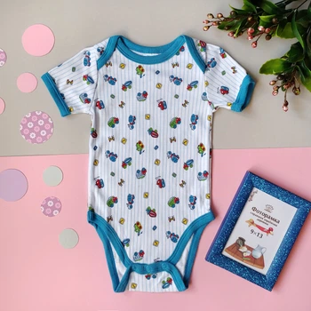 Боди Hawk Kids LX30025 62 см Синий