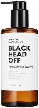 Гідрофільна олія для проблемної шкіри проти чрных точок Missha Super Off Cleansing Oil (Blackhead Off) 305 мл