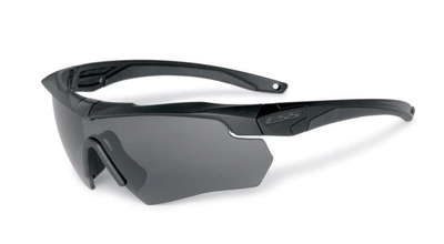 Тактичні балістичні окуляри ESS Crossbow One Black / Smoke Grey