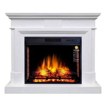 Каминокомплект ArtiFlame STAMFORD AF28S БЕЛЫЙ БЬЯНКО (со звуком)
