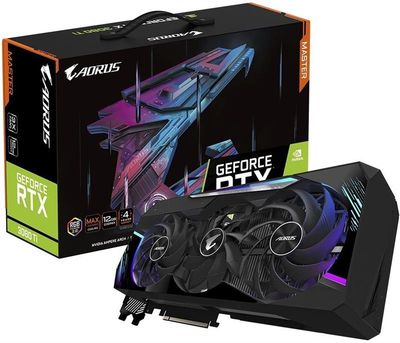 Відеокарта GF RTX 3080 Ti 12GB GDDR6X Aorus Master Gigabyte (GV-N308TAORUS M-12GD)