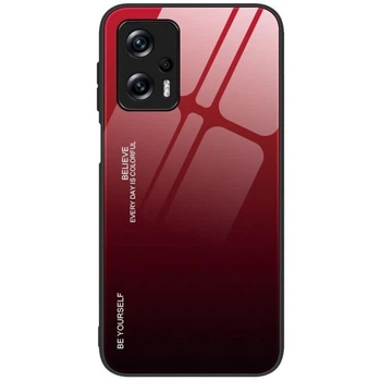 Захисний чохол Deexe Gradient Color для Xiaomi Poco X4 GT - Red / Black