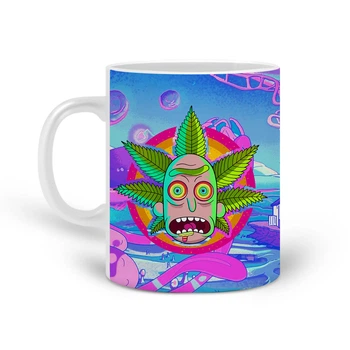 Кружка Рик и Морти Рик Санчез (Rick and Morty Rick Sanchez) (20259-2933) Керамика Белый