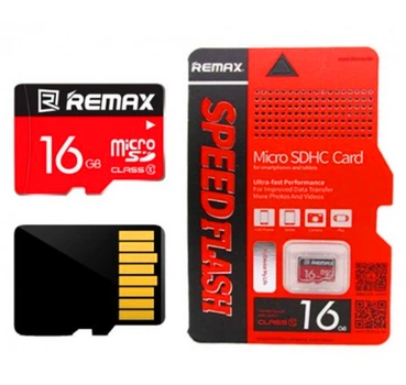 Карта памяти Remax microSD 16 Gb 10 Class Hi Speed