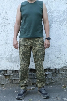 Тактична майка, футболка чоловіча олива розмір 58 (BEZ-2209)