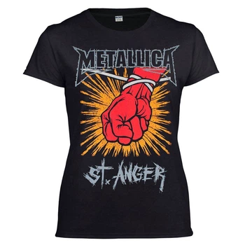 Футболка женская Talisman METALLICA St. Anger Черный M (GILW017)
