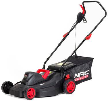 Газонокосилка электрическая NAC MEX40-E18-S Черный 40 л / 1800 Вт