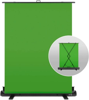 Фон для студии хромакей Elgato Green Screen (10GAF9901) складной 148 х 180 см