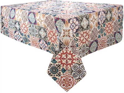 Скатертина гобеленова Lefard Home Textile Mozaik 140x140 см (8407007161055)