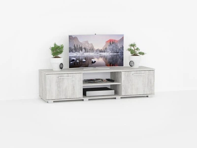 Тумба под телевизор Moreli GT-0106 с полкой бетон Ш1400*В360*Г400мм