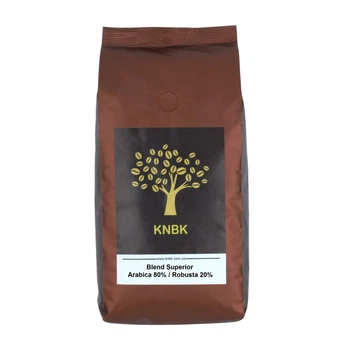 Купаж кави KNBK SUPERIOR Арабіка 80% / Робуста 20% 1кг.