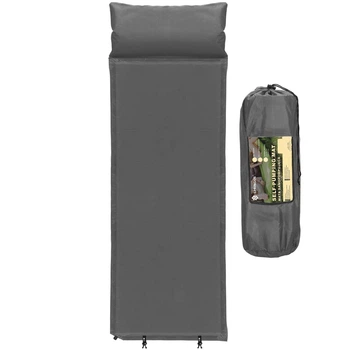 Коврик самонадувающийся Springos 186 x 53 x 2.5 см с подушкой PM035
