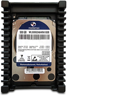 Накопитель HDD 3.5" SATA 500GB Mediamax 10000rpm 64MB (WL500GSA64RA100B) Refurbished