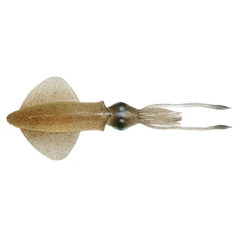 Октопус Savage Gear 3d Swim Squid 9.5cm 5g Sinking Green Eye 4шт
