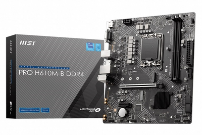 Материнская плата MSI Pro H610M-B DDR4 Socket 1700