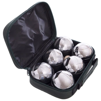 Гра петанк гра бочче у чохлі Zelart French Balls 6991 6 куль діаметром 7,2 см