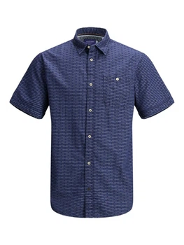 Рубашка Jack & Jones L Темно-синий 12170816DarkBlue