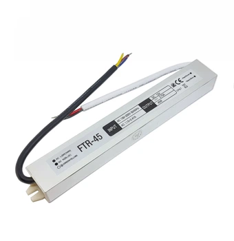 Блок питания для светодиодной ленты DC12 45W 3,75А slim Autoexpect (01307)
