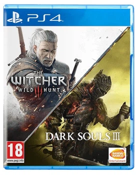 Игра The Witcher 3: Wild Hunt + Dark Souls 3 для PS4 (2in1, Blu-ray диск, Russian version/Russian subtitles) Б/У Идеальный