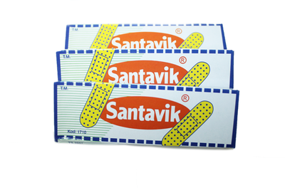 Пластир FROM FACTORY DMS бактерицидний Santavik 300шт