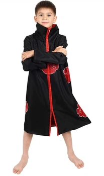 Плащ Акацуки Наруто аніме Naruto мантія накидка розмір XL 172-178 см (20010)