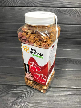 Гранола Bee Granola вишня без сахара натуральная 500г