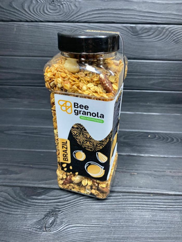 Гранола Bee Granola Brazil без сахара натуральная 500г