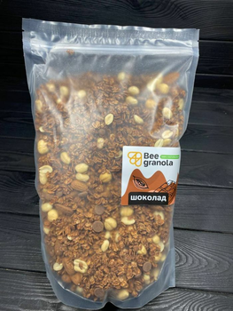 Гранола Bee Granola шоколадная без сахара натуральная 1кг