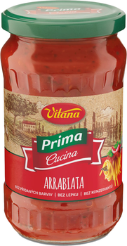 Соус томатний Vitana Arrabiata 350 г (8593837266807)