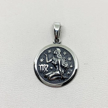 Амулет серебряный "Дева" 2,89 г