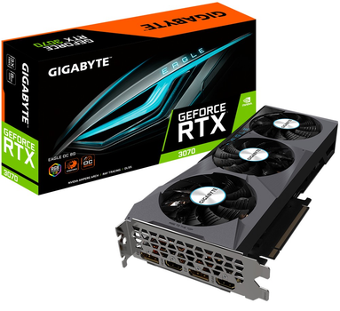 Відеокарта Gigabyte GeForce RTX 3070 EAGLE OC (GV-N3070EAGLE OC-8GD)