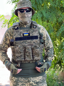 Тактическая форма пиксель+плитоноска, военная форма, рубашка и штаны военные Форма ВСУ 50 р