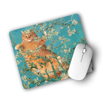 Коврик для мышки Винсент Ван Гог Кот (Vincent van Gogh Cat) (25108-2963) 22 * 18 см