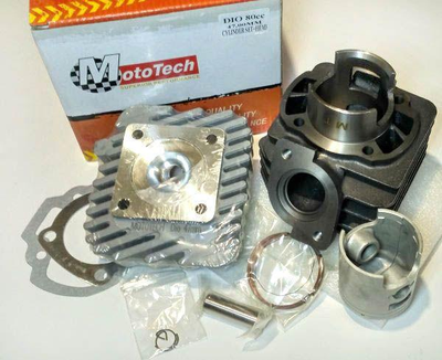 Поршнева ЦПГ Honda DIO 80сс AF-18/27 TACT AF-24/30 LEAD AF-20 (Ø47mm) MotoTech Taiwan Хонда Діо 72