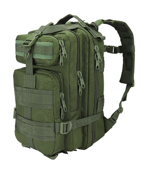 Рюкзак армійський тактичний штурмовий хакі зелений 45 літрів