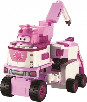 Конструктор-трансформер Super Wings Small Blocks 2-in-1 Buildable Transforming Vehicle Dizzy Диззи (EU385006)